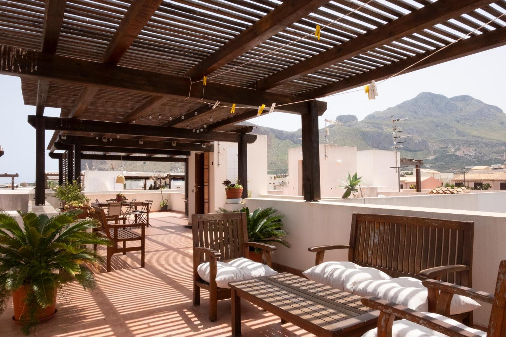 דירות סן ויטו לו קאפו Casa Pachira Con Vista Mare מראה חיצוני תמונה