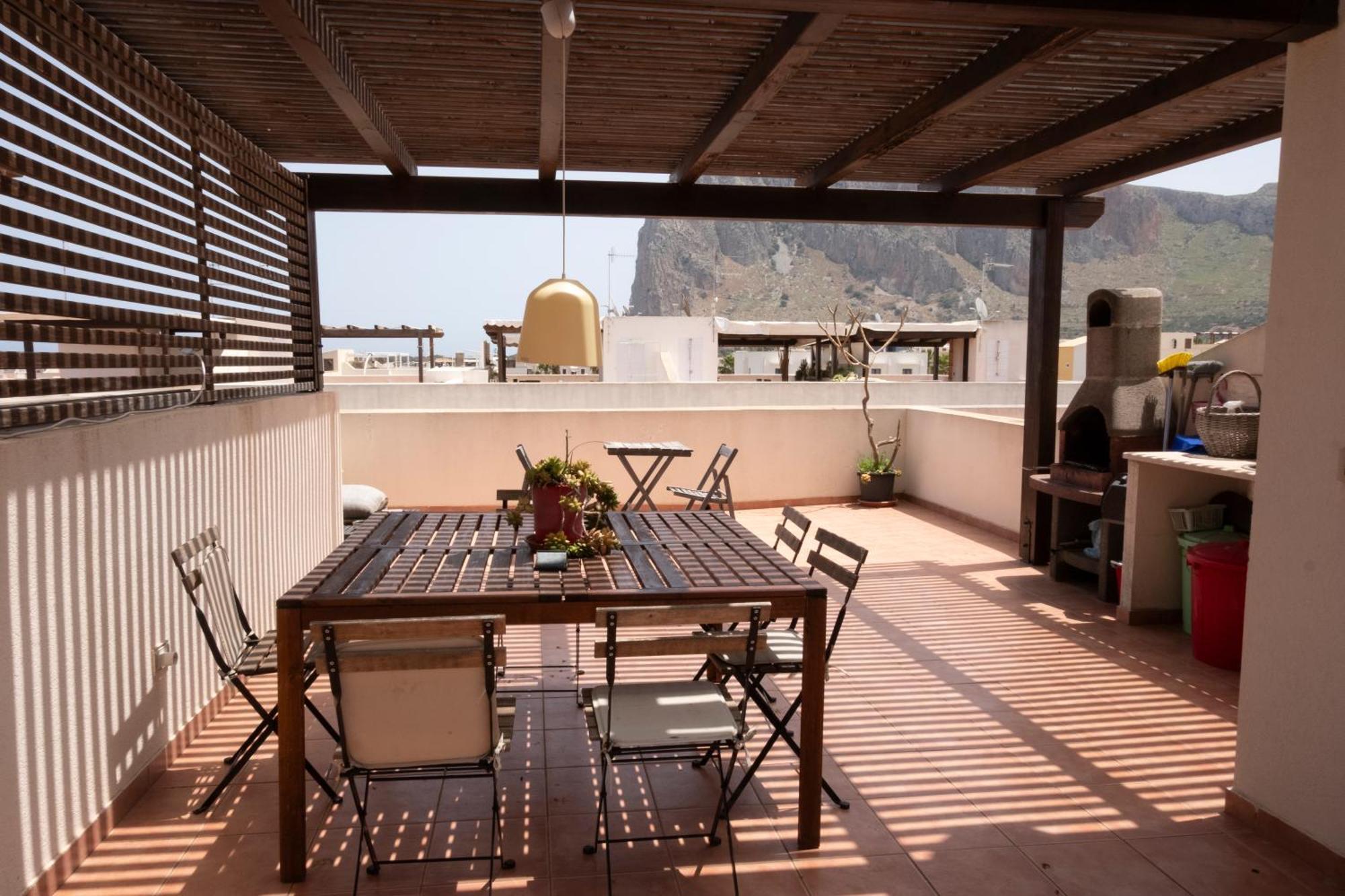דירות סן ויטו לו קאפו Casa Pachira Con Vista Mare מראה חיצוני תמונה